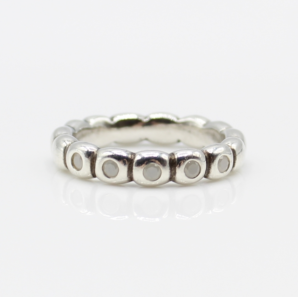 Pandora Silver Hope Ice ring - Picture 2 of 8